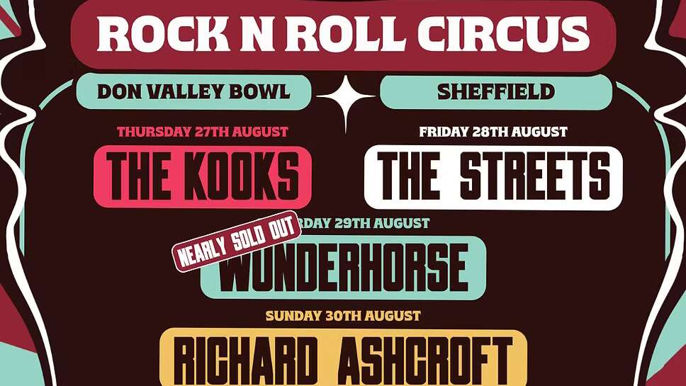 Rock N Roll Circus Returns to Sheffield Next Month With Its Biggest and Boldest Edition Yet