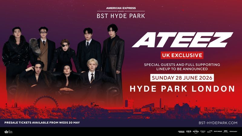 American Express presents BST Hyde Park announce ATEEZ