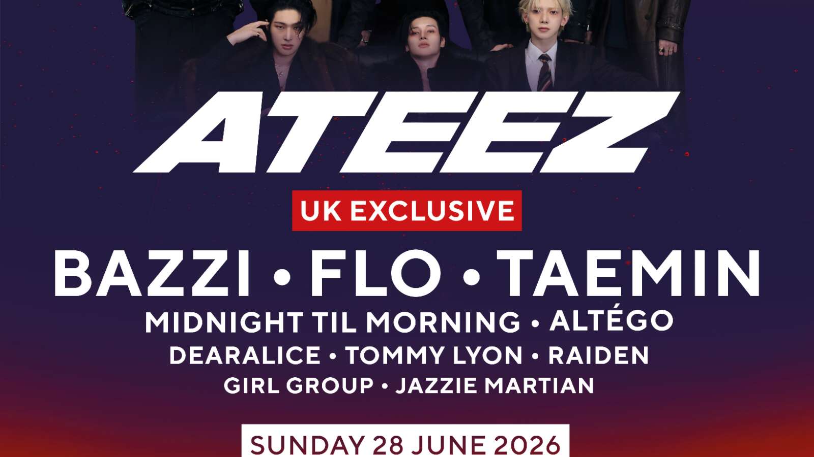 American Express Presents BST Hyde Park Announce Full Lineup for ATEEZ Headline Show