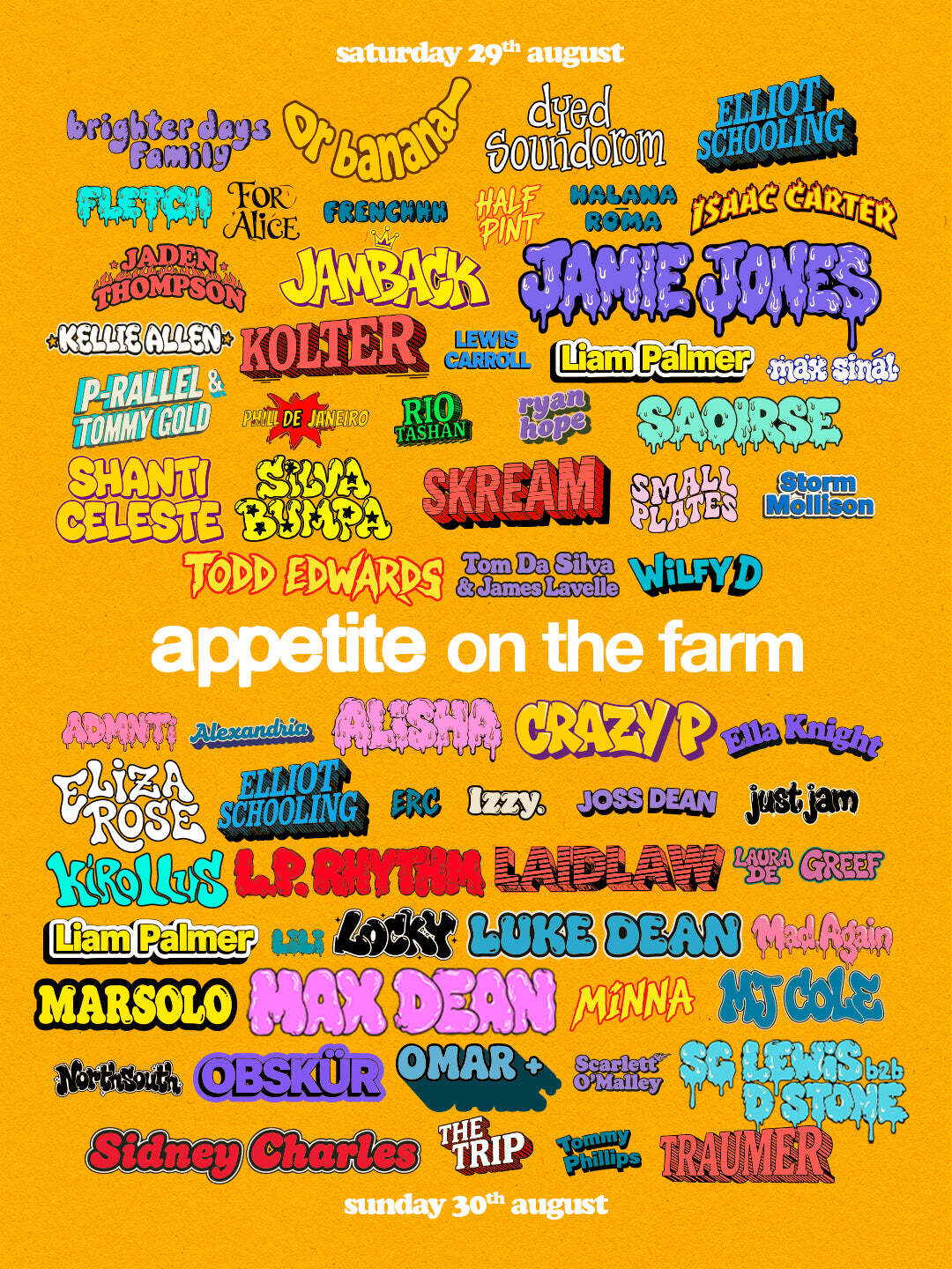 Appetite on the Farm 2026 poster