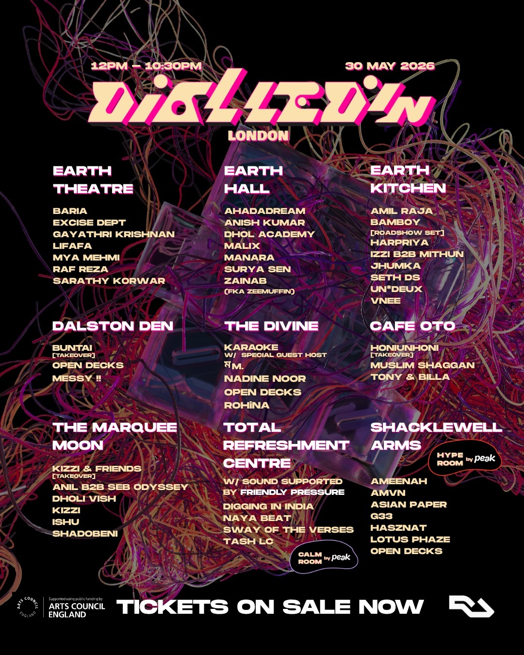 Dialled In 2026 poster