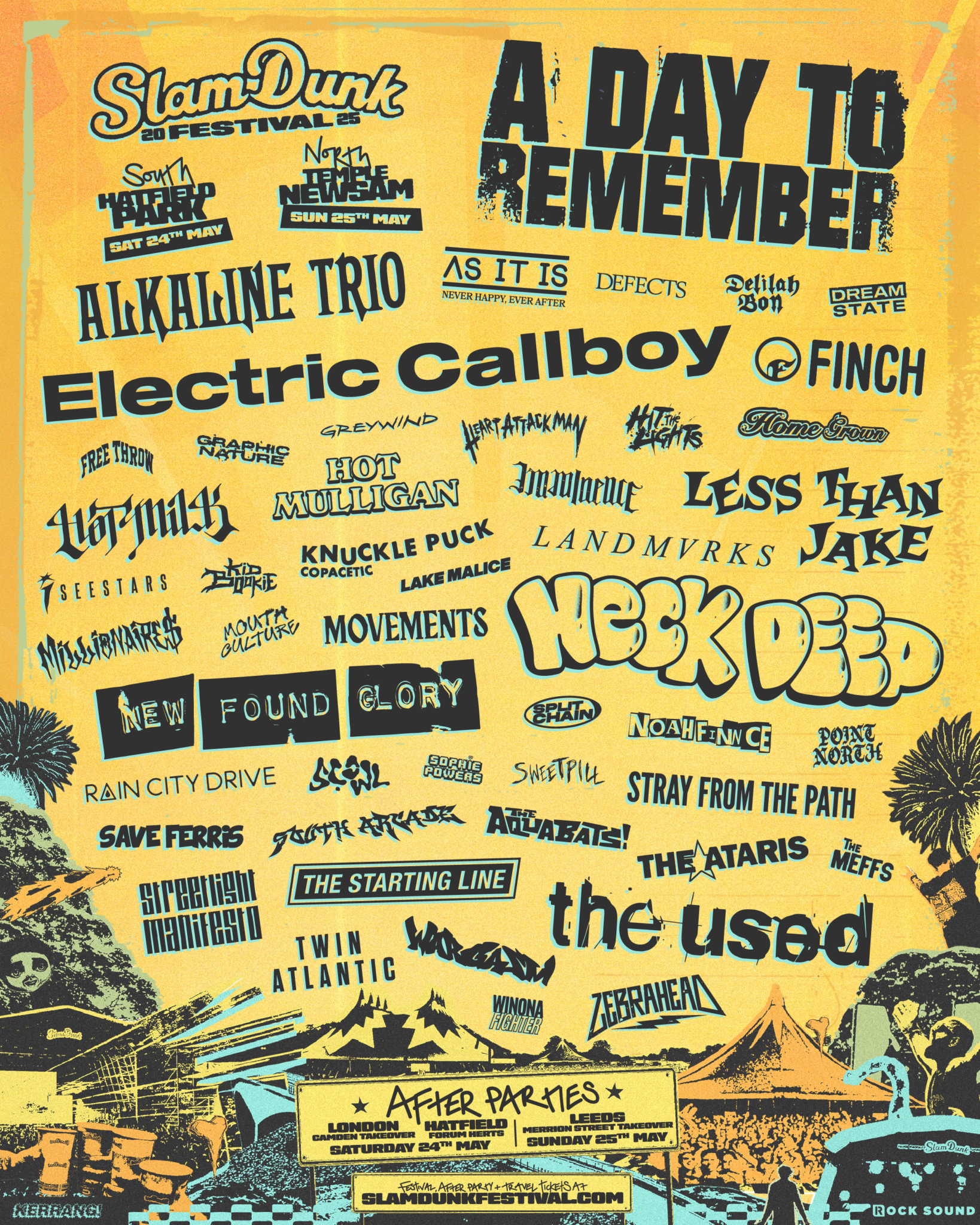 Slam Dunk North 2025 poster