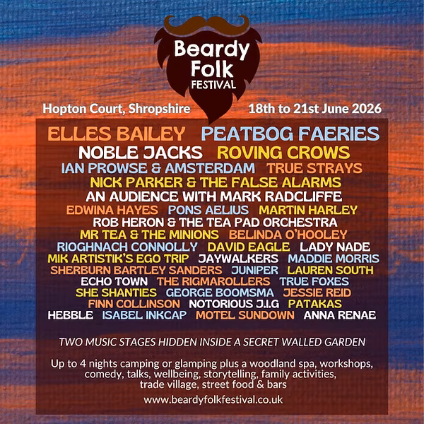 Beardy Folk 2026 poster