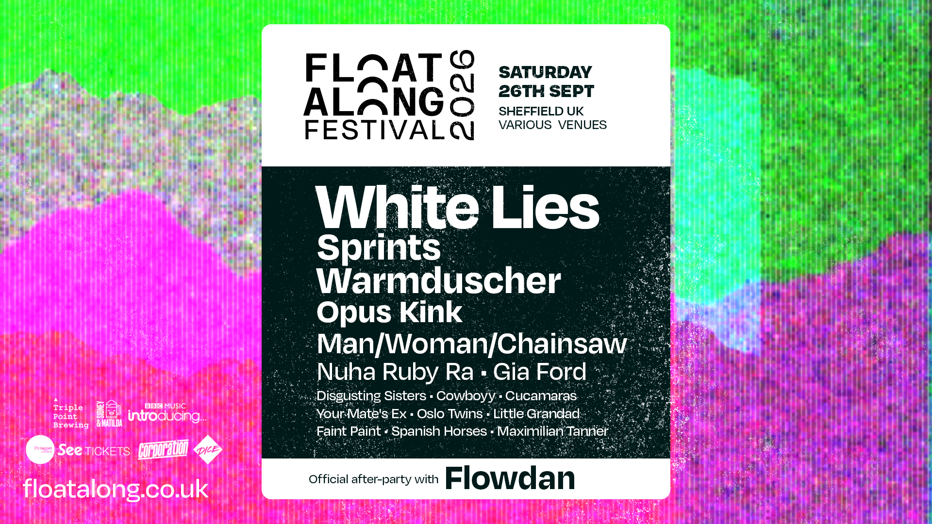 Float Along 2026 poster