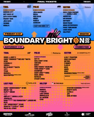 Boundary Brighton 2025