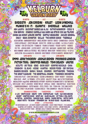 Kelburn Garden Party 2026