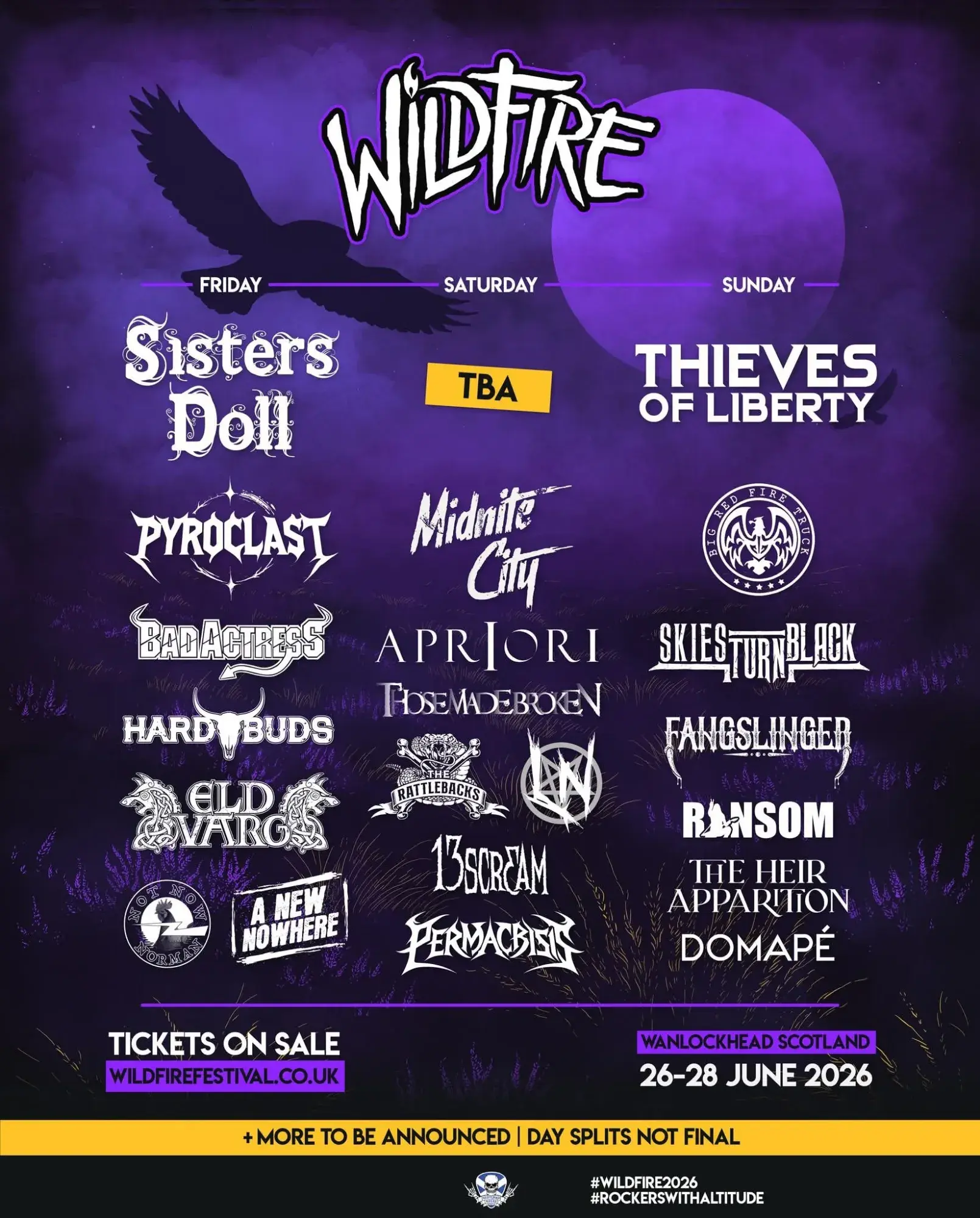 Wildfire 2026 poster