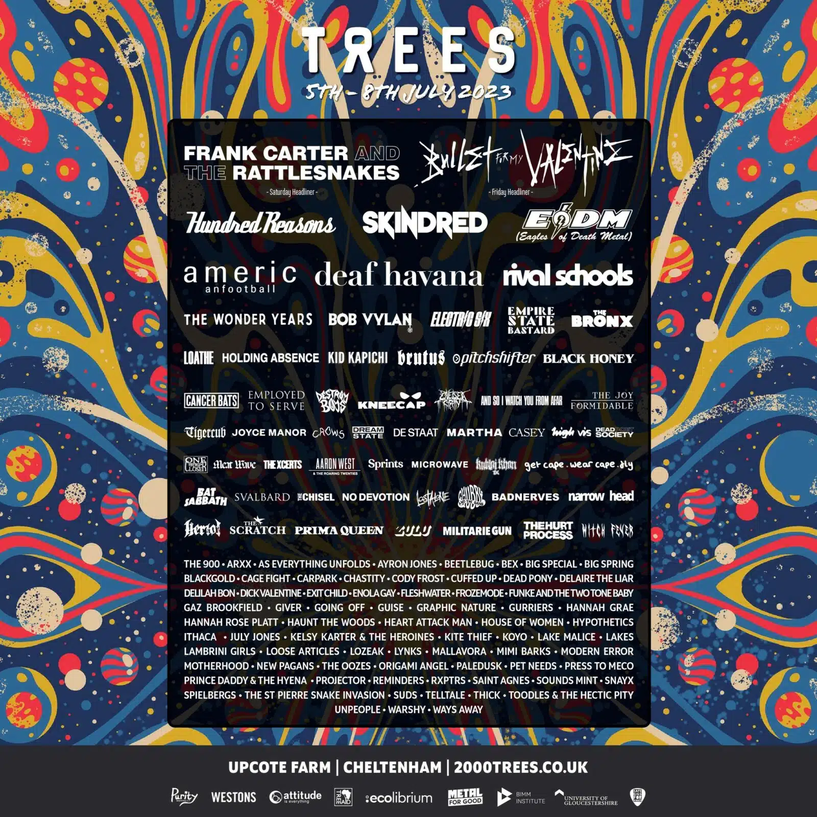 2000 Trees 2023 poster