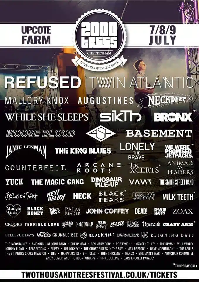 2000 Trees 2016 poster