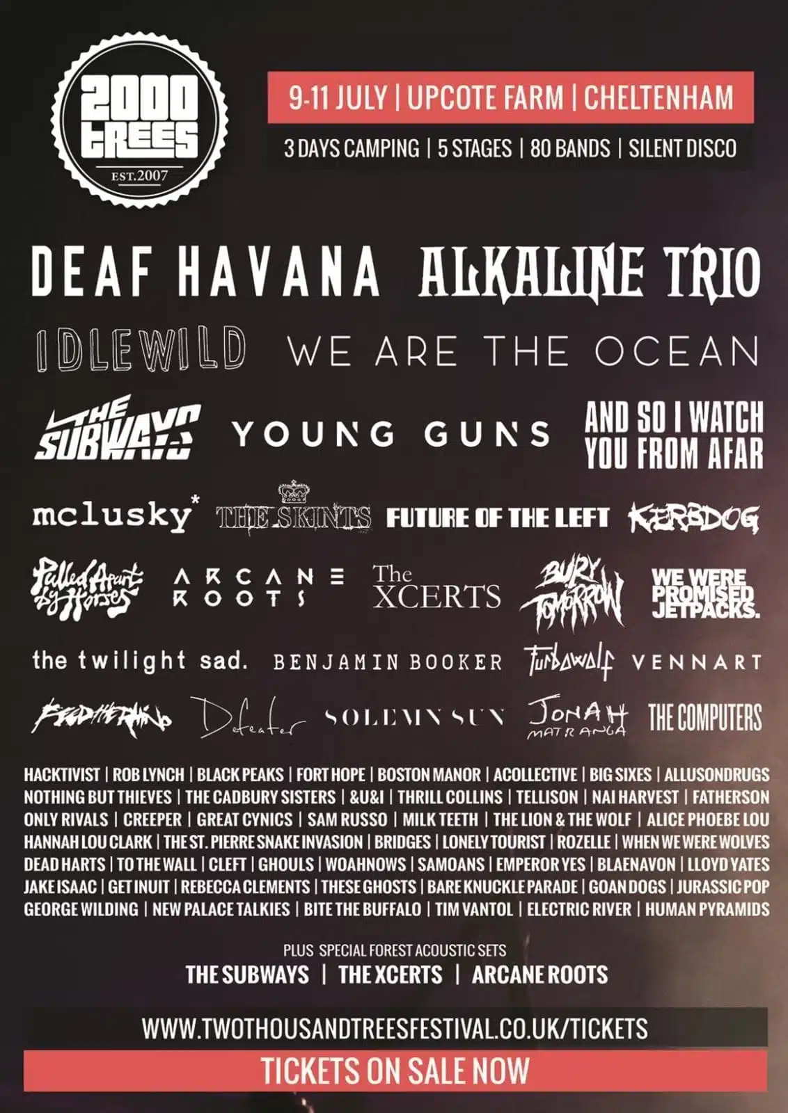 2000 Trees 2015 poster