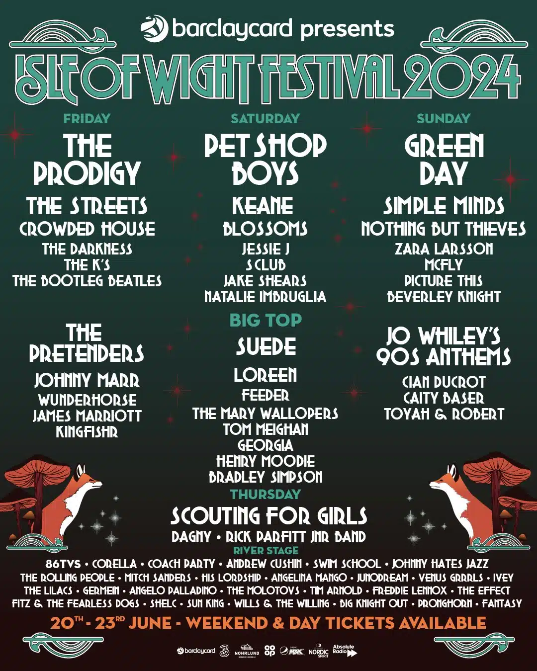 Isle of Wight 2024 poster