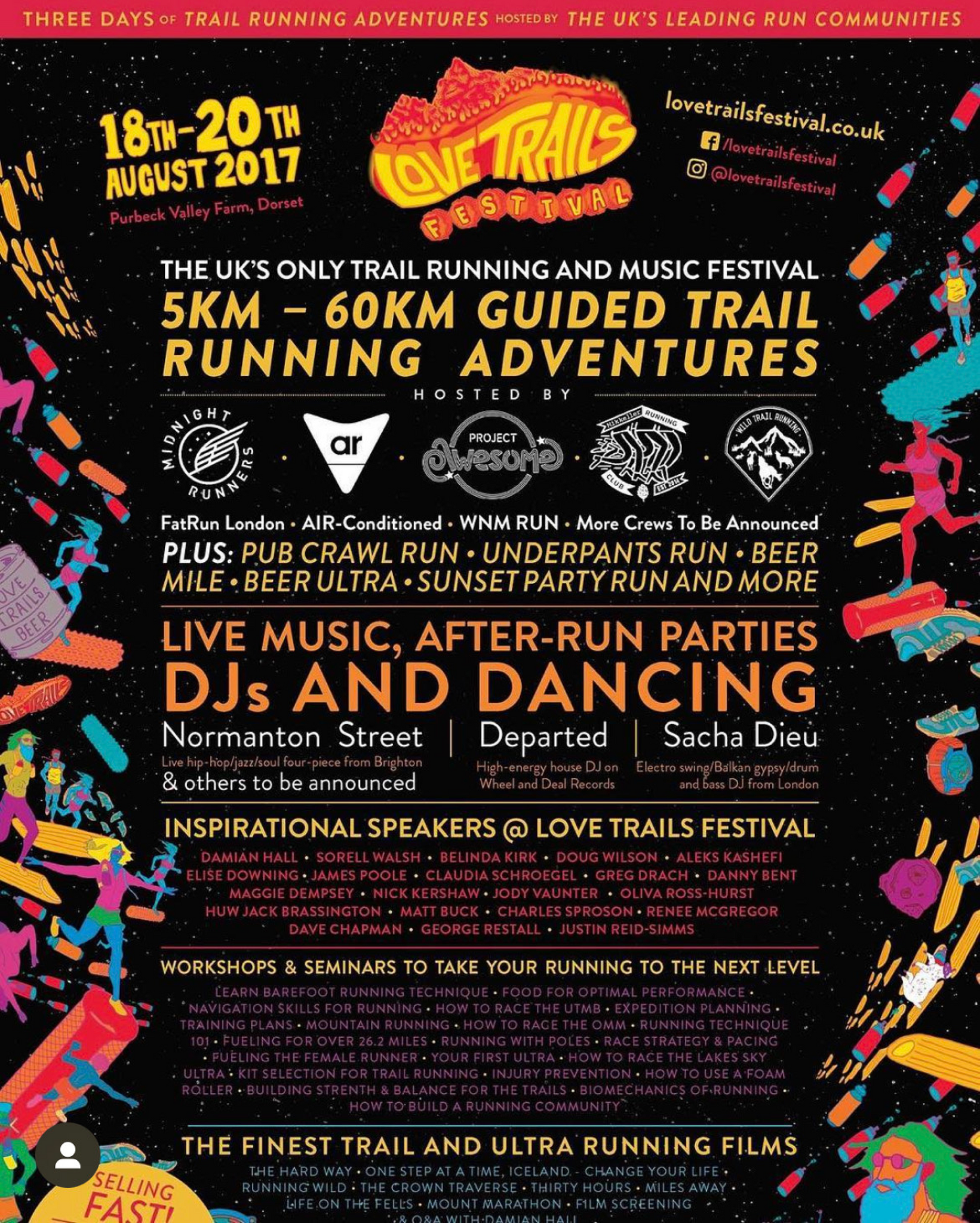 Love Trails 2017 poster