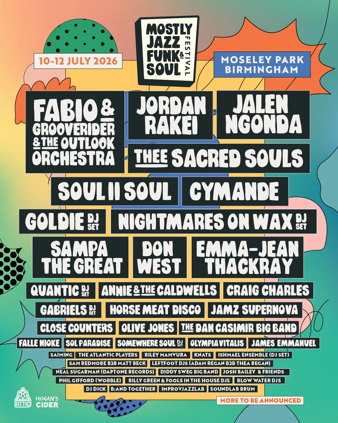 Mostly Jazz Funk & Soul 2026 poster