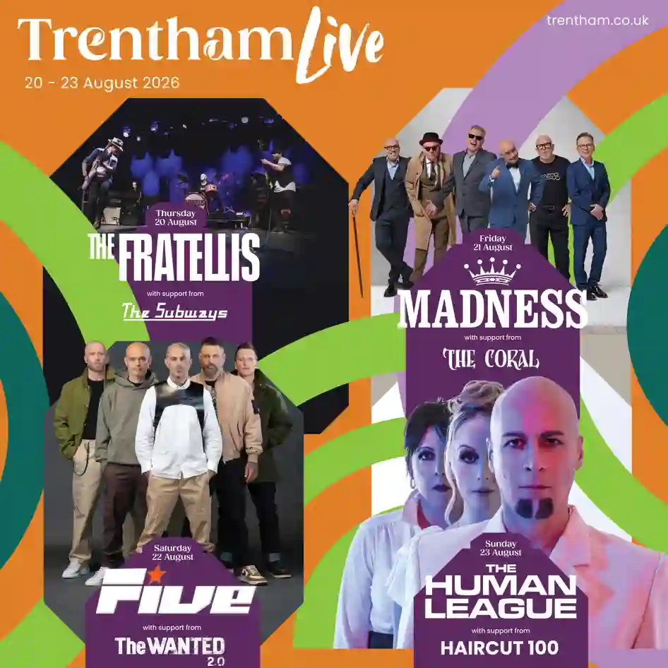 Trentham Live 2026 poster