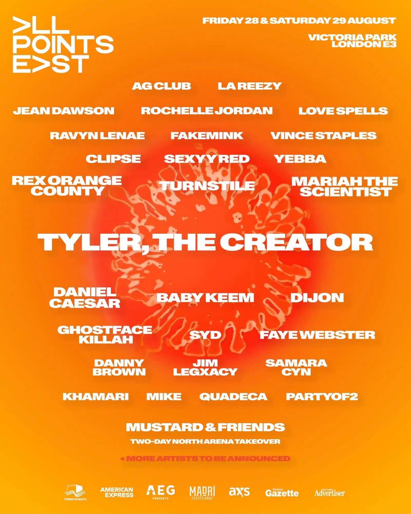 All Points East 2026 poster 2