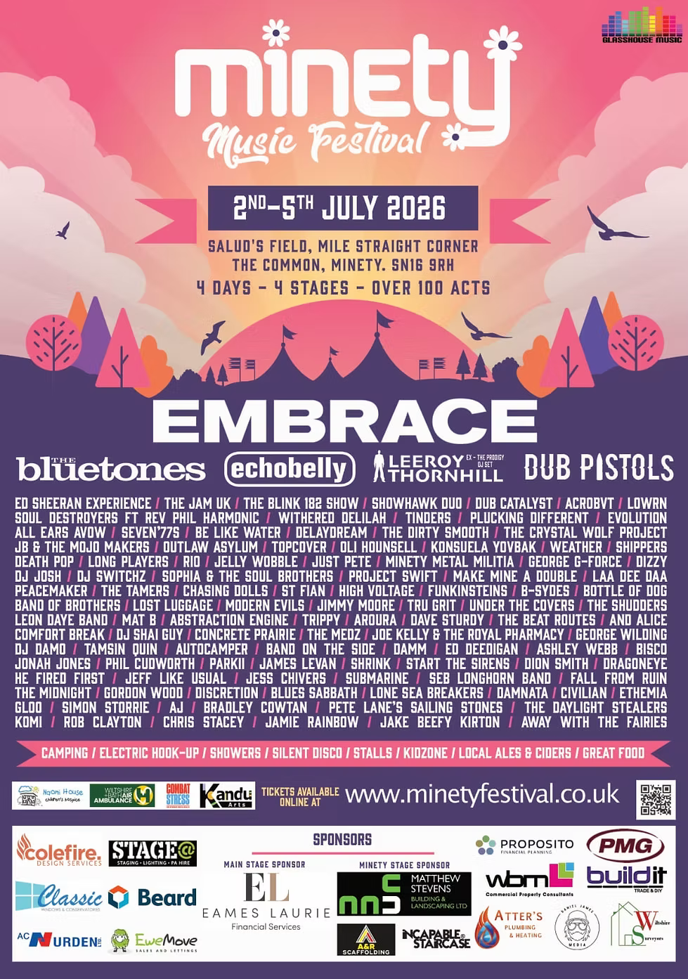 Minety Music 2026 poster