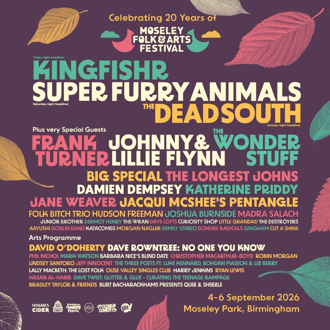 Moseley Folk & Arts 2026 poster
