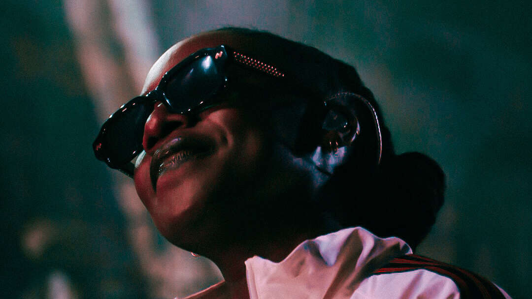 Little Simz performs at Cross The Tracks
