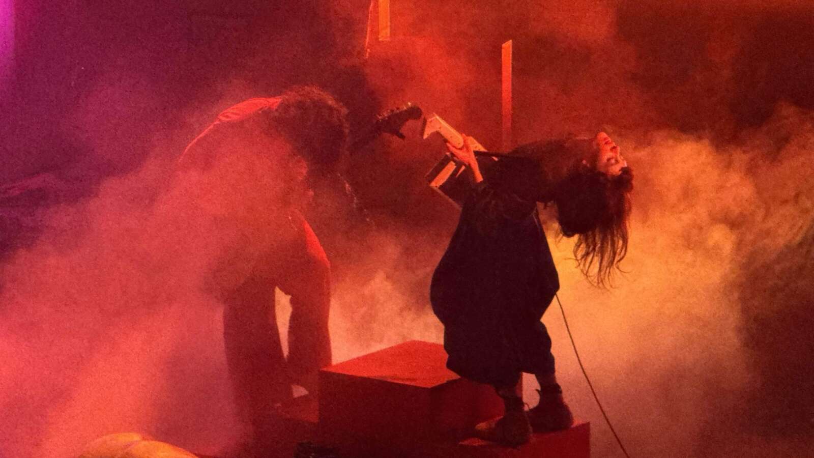 Magdalena Bay perform at Manchester Apollo