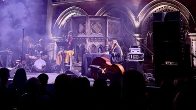 Moments notice with trio Saul Williams, Joy Guidry and Natcyet Wakili pictured